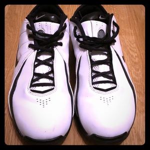 Nike Air White & Black Size 7 Shoes